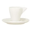 Tasse à expresso ivoire porcelaine vitrifiée 7 cl Ø 6 cm Swirls - RAK New