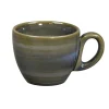 Tasse à expresso Jade porcelaine vitrifiée 8 cl Ø 6,5 cm stone Spot - RAK Discount