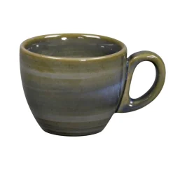 Tasse à expresso Jade porcelaine vitrifiée 8 cl Ø 6,5 cm stone Spot - RAK Discount