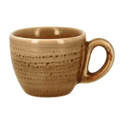 RAK Tasse à expresso marron porcelaine vitrifiée 8 cl Ø 6,5 cm Twirl Hot