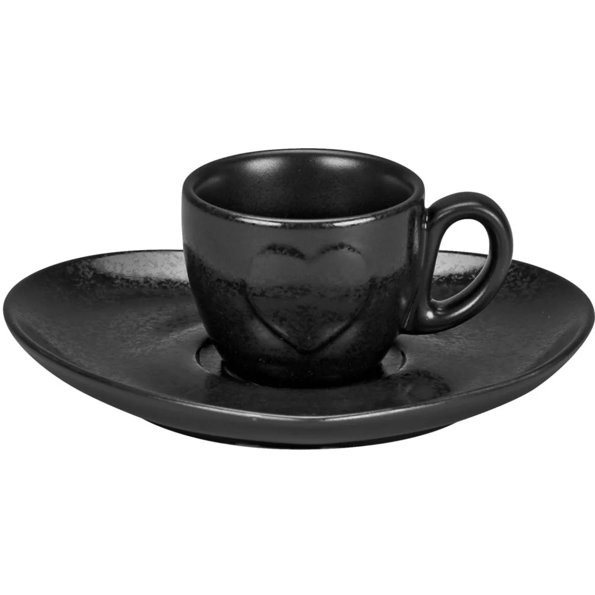 RAK Tasse à expresso noir porcelaine 9 cl Ø 6,7 cm Cliché New