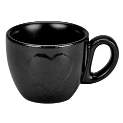 RAK Tasse à expresso noir porcelaine 9 cl Ø 6,7 cm  Cliché New