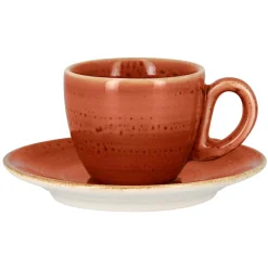 RAK Tasse à expresso orange porcelaine vitrifiée 8 cl Ø 6,5 cm Twirl Online