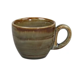 Tasse à expresso Peridot porcelaine vitrifiée 8 cl Ø 6,5 cm stone Spot - RAK Outlet