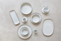 ACCOLADE Tasse expresso rond beige grès émaillé 9 cl Ø 5,5 cm Sand Hot