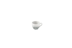 Tasse à expresso rond Black porcelaine vitrifiée 10 cl Ø 6,5 cm Inked Lume - CHURCHILL Online