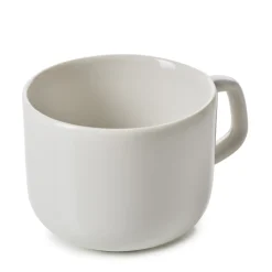 Tasse à expresso rond Blanc albâtre porcelaine culinaire 8 cl Ø 6,5 cm Madeleine - REVOL Outlet