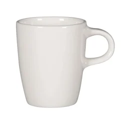 Tasse à expresso rond blanc porcelaine vitrifiée 9 cl Ø 5,8 cm stone Ease - RAK Hot