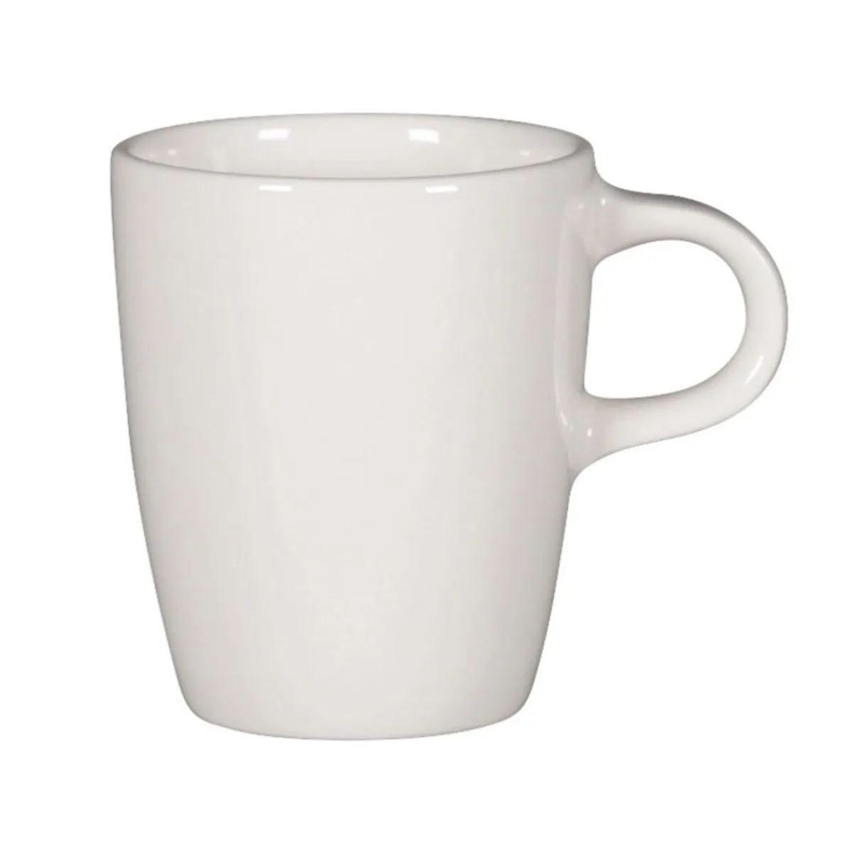 Tasse à expresso rond blanc porcelaine vitrifiée 9 cl Ø 5,8 cm stone Ease - RAK Hot