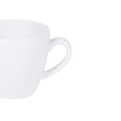 PRO.MUNDI Tasse à expresso rond blanc porcelaine 10 cl Ø 6,3 cm Emotions Hot