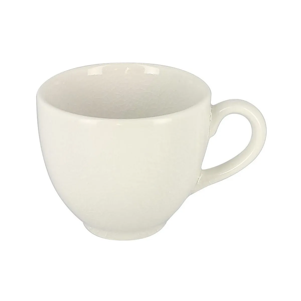 RAK Tasse à expresso rond blanc porcelaine vitrifiée 9 cl Ø 6,5 cm Vintage Hot