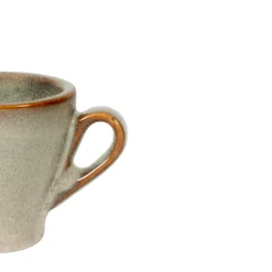 Tasse expresso rond gris bleu porcelaine 7 cl Ø 8,5 cm Serena - PRO.MUNDI Best