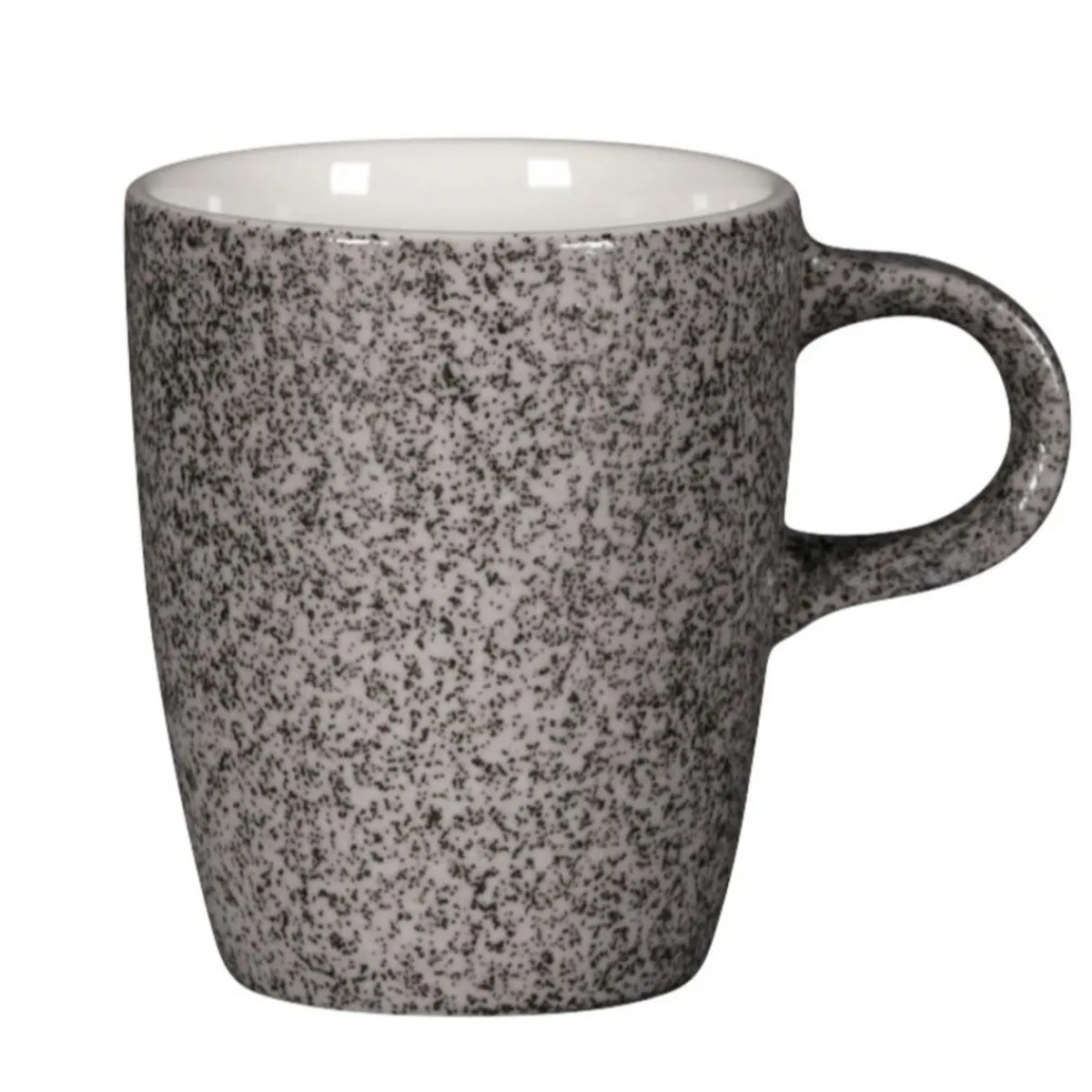 Tasse à expresso rond gris porcelaine vitrifiée 9 cl Ø 5,8 cm stone Ease - RAK Best