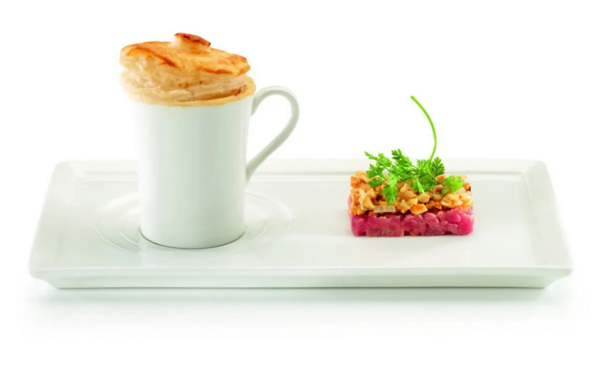 Tasse à expresso rond ivoire porcelaine vitrifiée Fine Dine - RAK Best