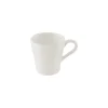 Tasse à expresso rond ivoire porcelaine vitrifiée 7 cl Ø 6 cm Banquet - RAK Outlet