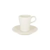 RAK Tasse à expresso rond ivoire porcelaine vitrifiée 9 cl Ø 5,8 cm Mazza Outlet