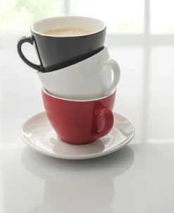 PRO.MUNDI Tasse à expresso rond rouge porcelaine 10 cl Ø 6,3 cm Emotions Best