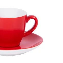 PRO.MUNDI Tasse à expresso rond rouge porcelaine 10 cl Ø 6,3 cm Emotions Best