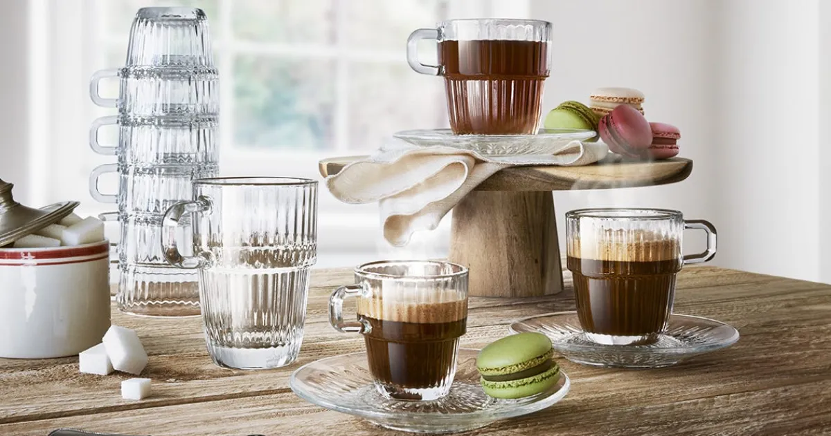 Tasse à expresso verre trempé 9 cl Ø 5,7 cm Barshine - BORMIOLI ROCCO Hot