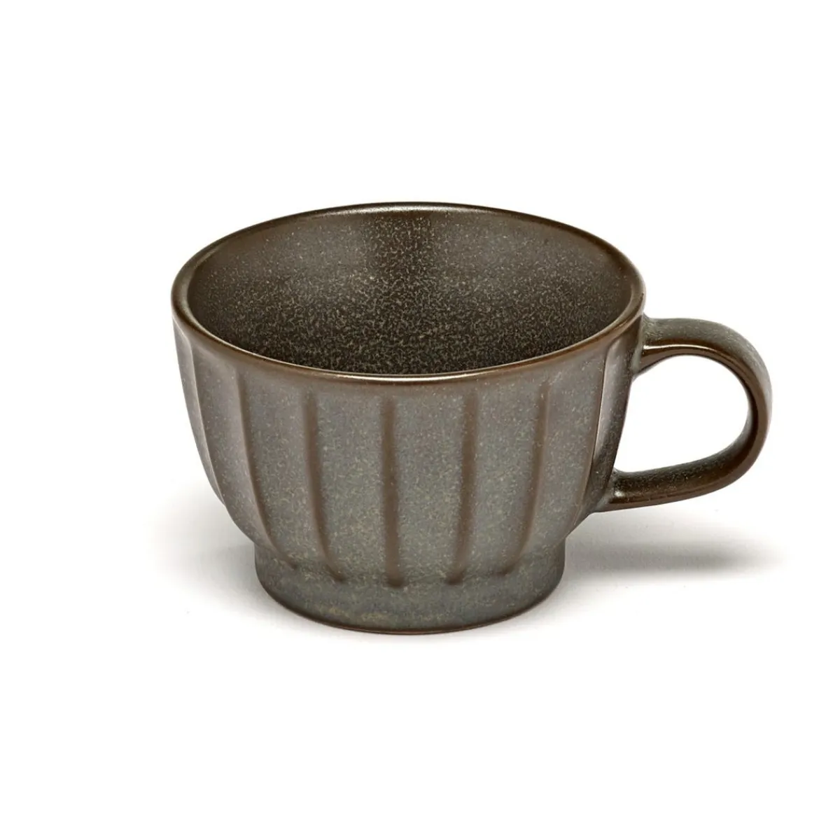 SERAX Tasse à expresso vert grès émaillé 10 cl Ø 7,5 cm Inku Outlet