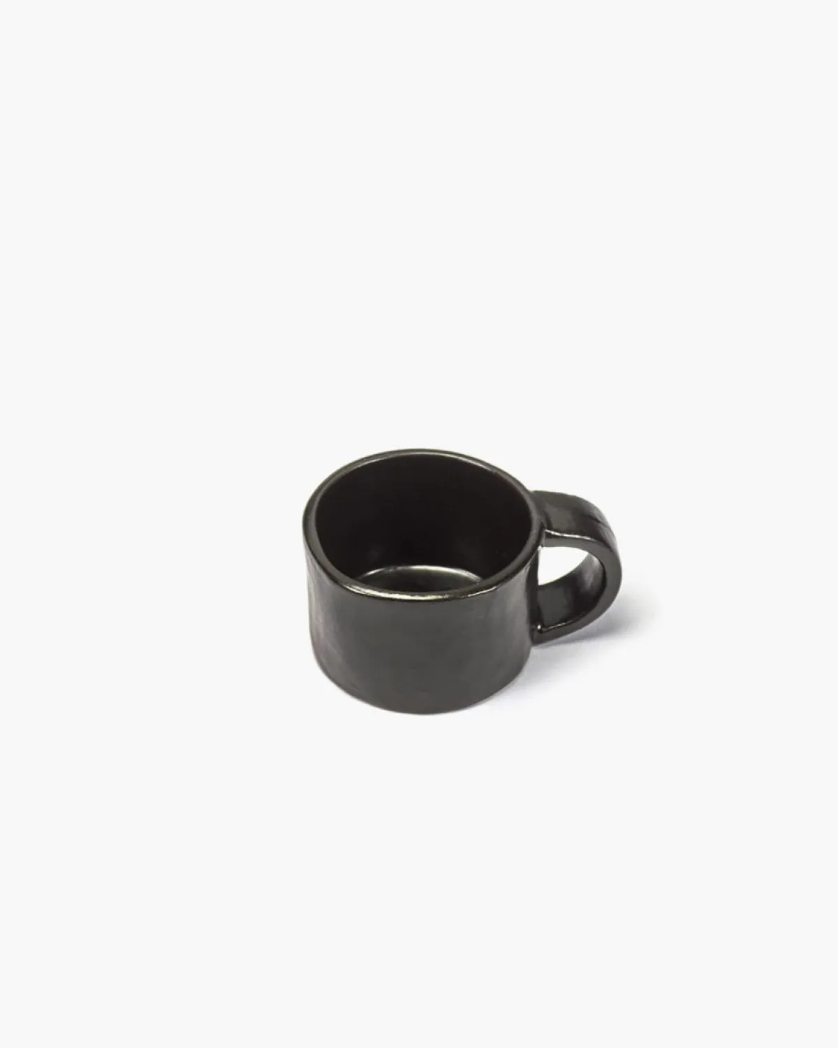 Tasse à ristretto rond ébène grès émaillé 6 cl 7,5 cm La Mère - SERAX Outlet