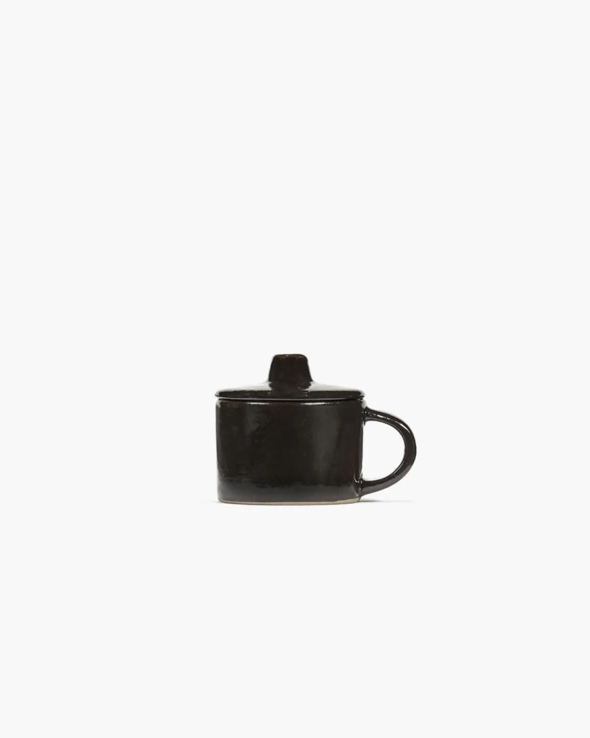 SERAX Tasse à ristretto rond ébène grès émaillé 6 cl 7,5 cm La Mère New