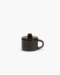 SERAX Tasse à ristretto rond ébène grès émaillé 6 cl 7,5 cm La Mère New