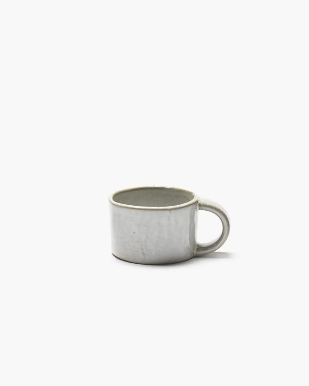 Tasse à ristretto rond écru grès émaillé 6 cl 7,5 cm La Mère - SERAX New
