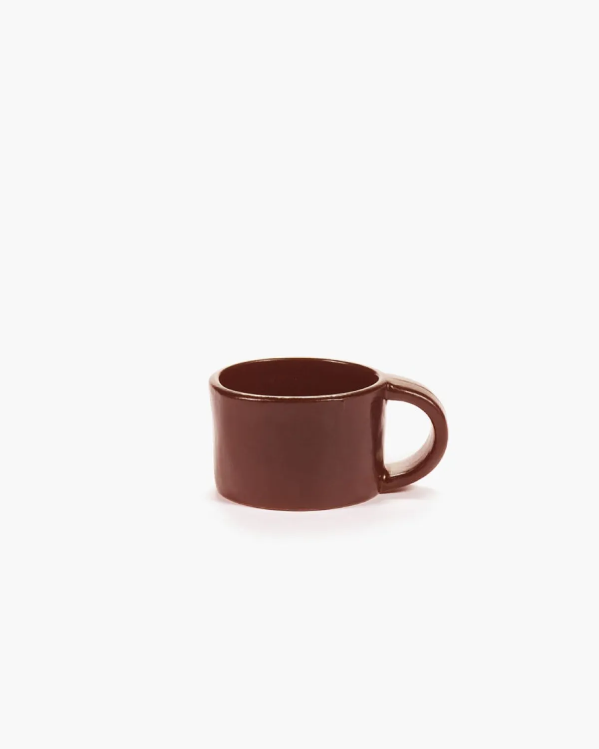 Tasse à ristretto rond Venetian red grès émaillé 6 cl 7,5 cm La Mère - SERAX Outlet