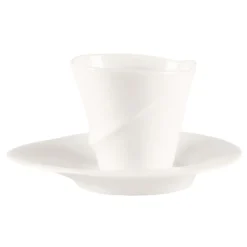 RAK Tasse sans anse rond blanc porcelaine bone china 16,5 cl Ø 8,3 cm Pose Discount