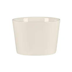 Tasse sans anse rond blanc porcelaine bone china 23,7 cl Ø 8,9 cm Fedra - RAK Outlet