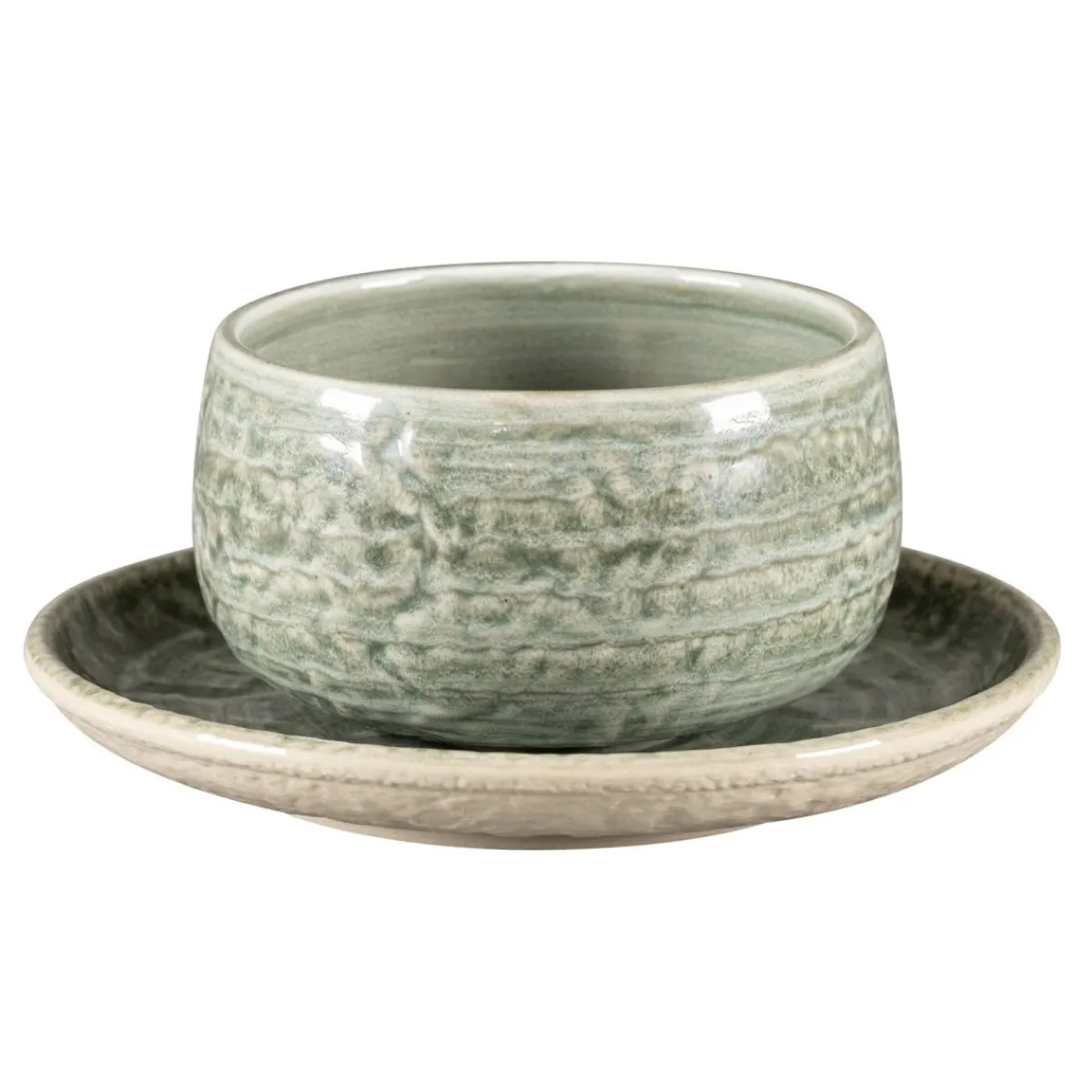 Tasse sans anse rond Sage porcelaine vitrifiée 41 cl Ø 11 cm Krush - RAK Hot