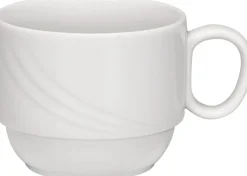 Tasse à thé blanc porcelaine 18 cl Ø 7,9 cm Donna Senior - SCHONWALD New