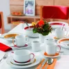 Tasse à thé blanc porcelaine 18 cl Ø 7,9 cm Donna Senior - SCHONWALD Online