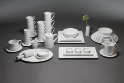 RAK Tasse à thé blanc porcelaine vitrifiée 22 cl Ø 8,4 cm Access Discount