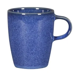 Tasse à thé bleu porcelaine vitrifiée 20 cl Ø 7 cm stone Ease - RAK Clearance