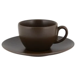RAK Tasse à thé brun porcelaine vitrifiée 23 cl Ø 9 cm Genesis Best