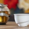 RAK Tasse à thé/chocolat rond blanc porcelaine vitrifiée 26 cl Ø 10,5 cm Delissea Discount