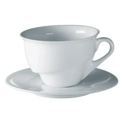 RAK Tasse à thé/chocolat rond blanc porcelaine vitrifiée 26 cl Ø 10,5 cm Delissea Discount