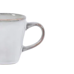 Tasse à thé gris grès émaillé 18 cl Ø 7,5 cm Sky - PRO.MUNDI New