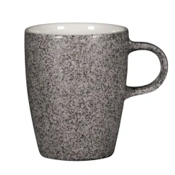 Tasse à thé gris porcelaine vitrifiée 20 cl Ø 7 cm stone Ease - RAK Sale