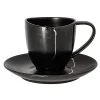 RAK Tasse à thé noir porcelaine 23 cl Ø 8 cm Kintzoo Outlet