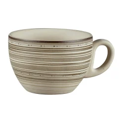 RAK Tasse à thé rond Argila Décor Larissa porcelaine 23 cl Ø 9 cm Earth New
