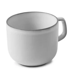 Tasse à thé rond blanc cumulus porcelaine culinaire 20 cl Ø 8,5 cm Equinoxe - REVOL Hot
