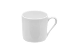 Tasse à thé rond blanc porcelaine de limoges 25 cl Ø 8,5 cm L' Fragment - DEGRENNE