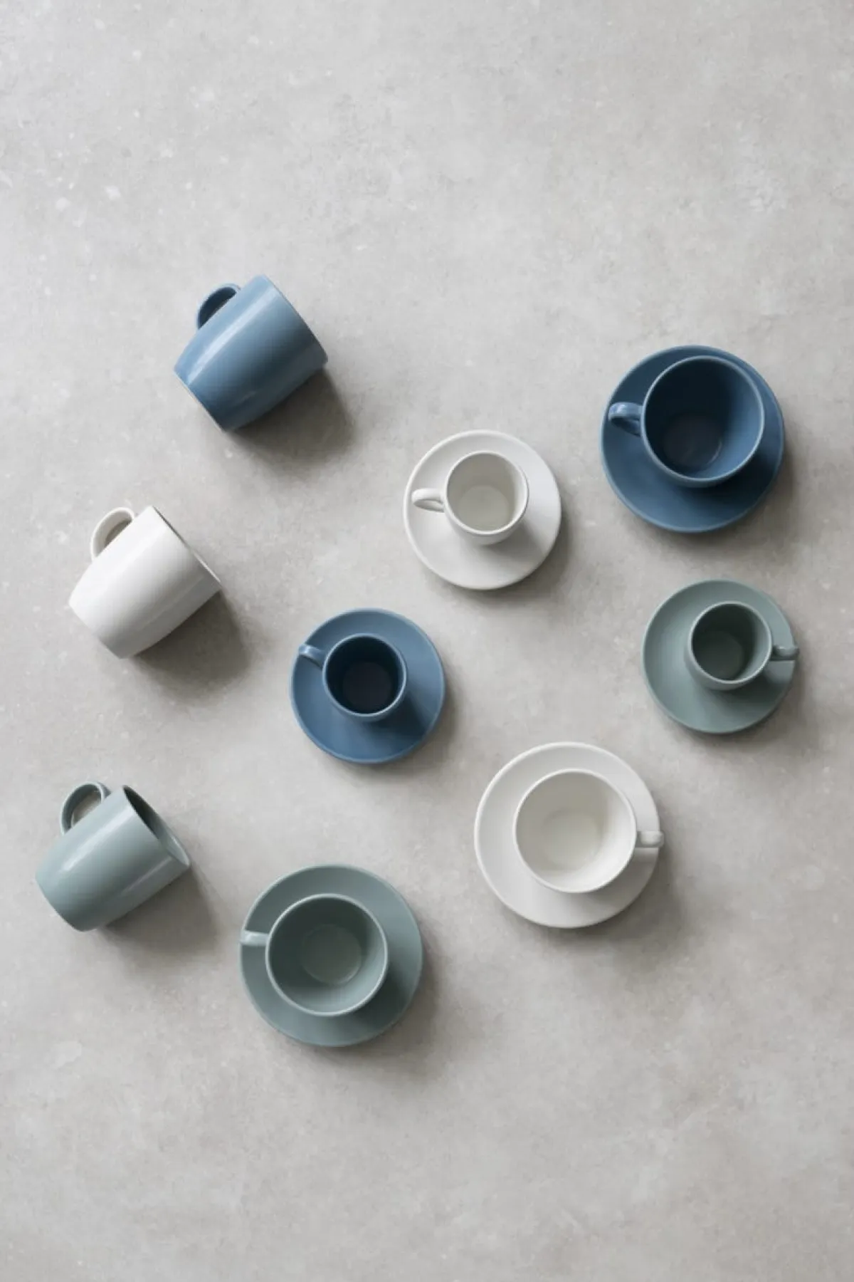 ESSENTIALS COLLECTION Tasse à thé rond crème Grès 21,5 cl Ø 9,2 cm Pulse Best