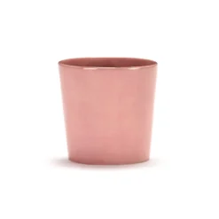 SERAX Tasse à thé rond delicious pink grès émaillé 33 cl Ø 8,5 cm Feast By Ottolenghi Clearance