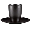 RAK Tasse à thé rond Forge porcelaine vitrifiée 23 cl Ø 7,3 cm stone Ease Clearance