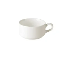 RAK Tasse à thé rond ivoire porcelaine vitrifiée Banquet Online
