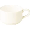 RAK Tasse à thé rond ivoire porcelaine vitrifiée 23 cl Ø 8,5 cm Ondine Discount